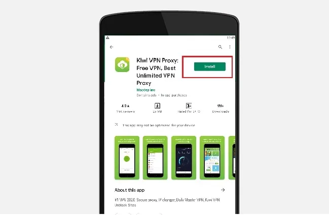 How to download and install Kiwi VPN on Android